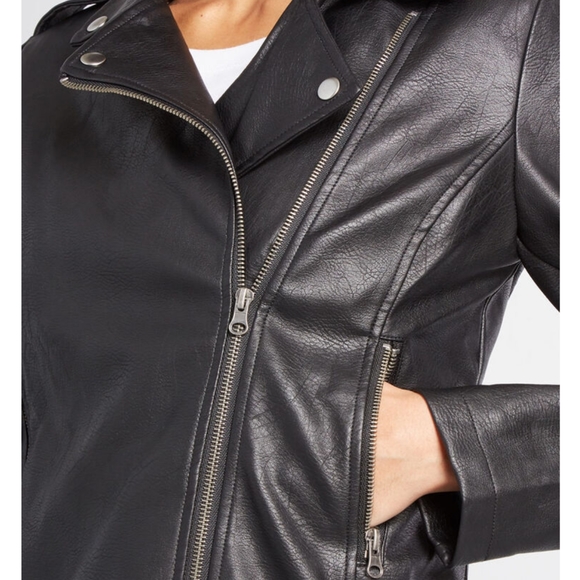 Gear Me Out Moto Jacket (Faux-Leather) - Picture 2 of 4